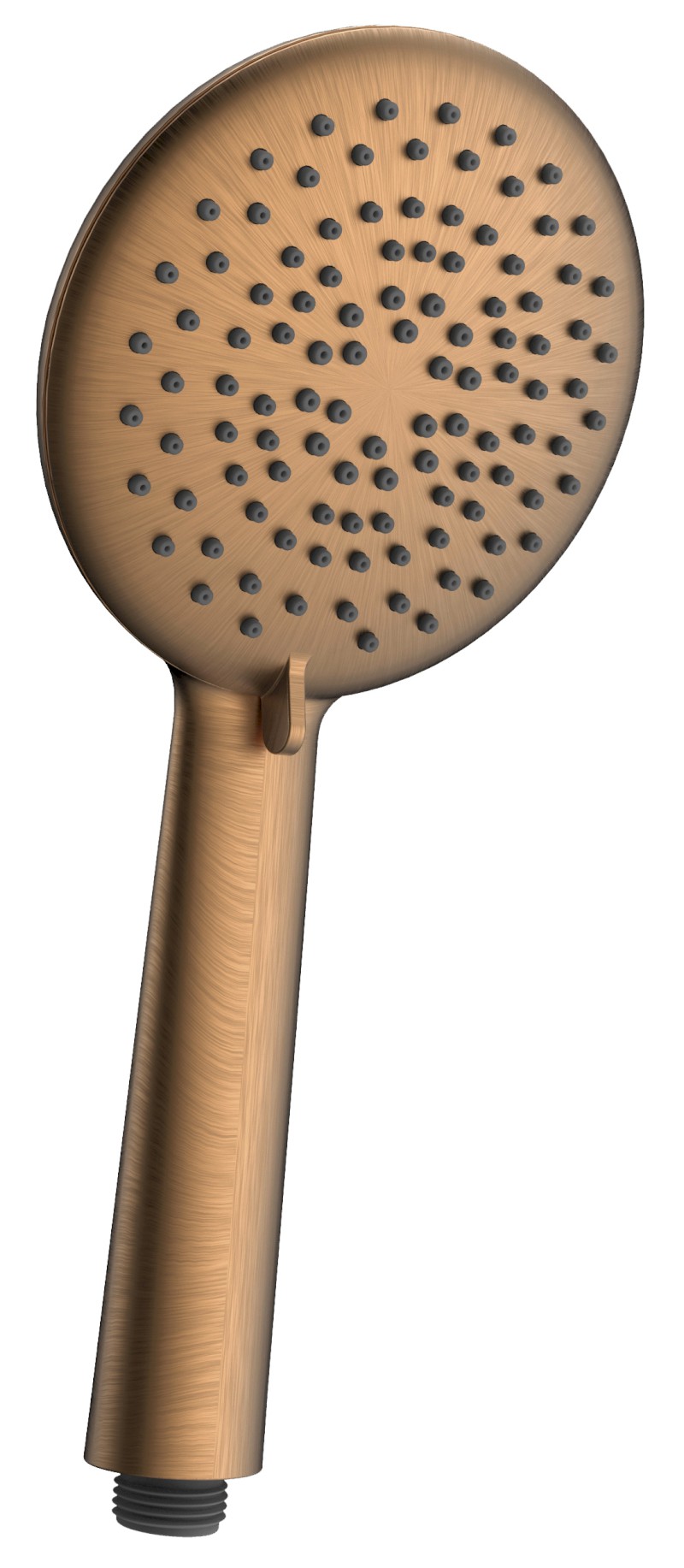 Ruční masážní sprcha, 5 režimů sprchování, silikon trysky, průměr 120mm, ABS/měď mat SK879PG