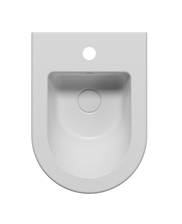 KUBE X bidet závěsný 36x50cm, bílá mat 9464109