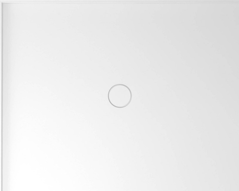 MIRAI sprchová vanička z litého mramoru, obdélník 100x80x1,8cm, levá, bílá 73169