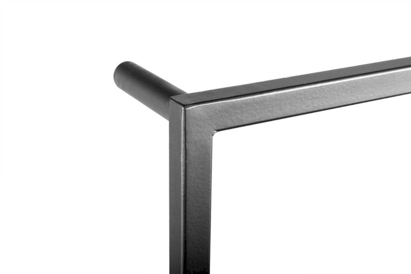 SKA nástěnný sušák ručníků 600x1150x100mm, černá mat SKA502