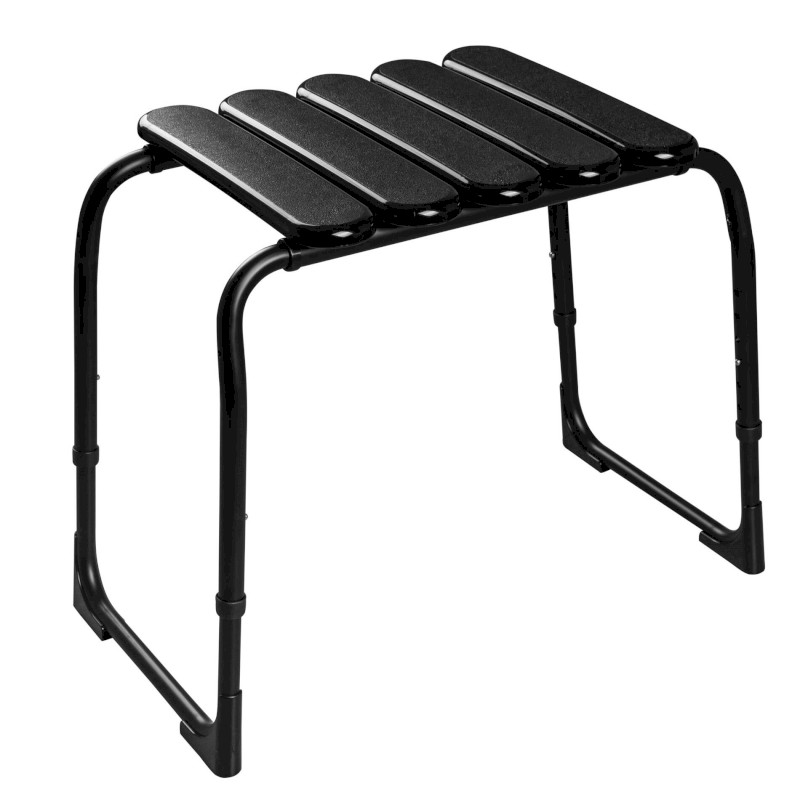 HANDICAP koupelnová stolička, výškově nastavitelná, černá A172110