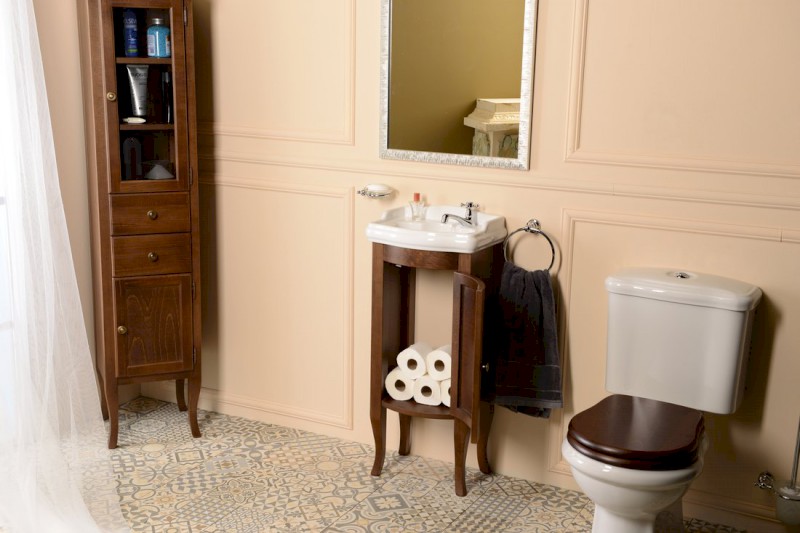 RETRO umyvadlová skříňka 36,5x85x29cm, buk 1640