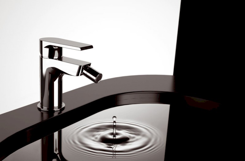 KAI stojánková bidetová baterie, chrom KA03