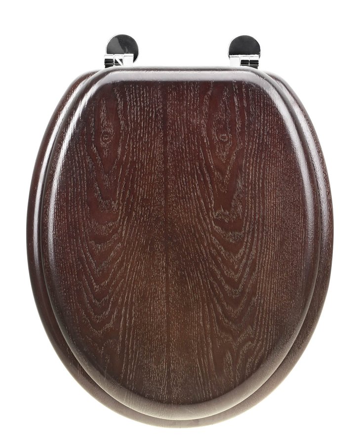 AQUALINE WC sedátko, ořech 1705-11