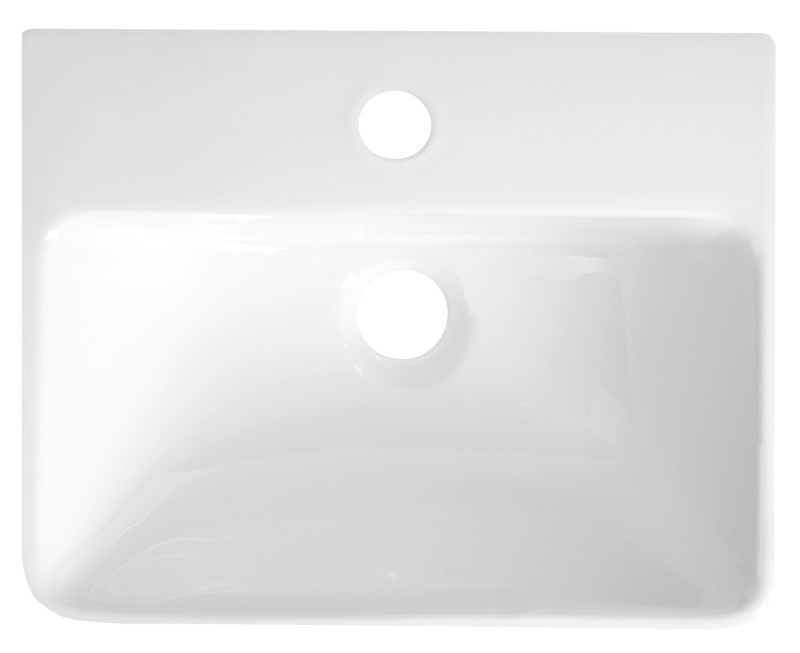 VIBRANT keramické umyvadlo 36x30cm, bílá 201.099.0