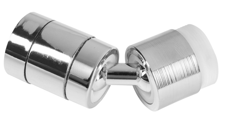 Perlátor s kloubem a přepínačem, redukce M22x1 a M24x1, ABS/chrom B006