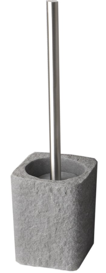 ARIES WC štětka na postavení, šedá AR3308