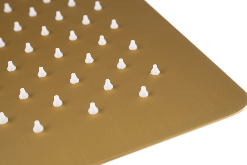 SLIM hlavová sprcha, 300x300mm, zlato mat SL101GB