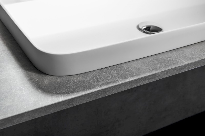 BRAHEA umyvadlo zápustné, Rockstone, 75x39 cm, bílá mat BE775