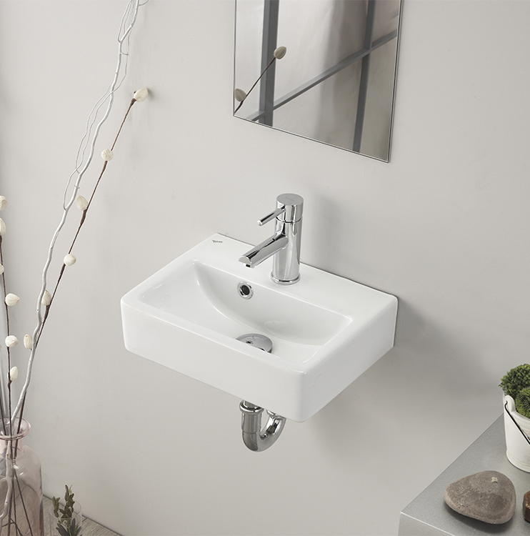 NOAM keramické umývátko 37,5x28cm, bílá 201.129.0