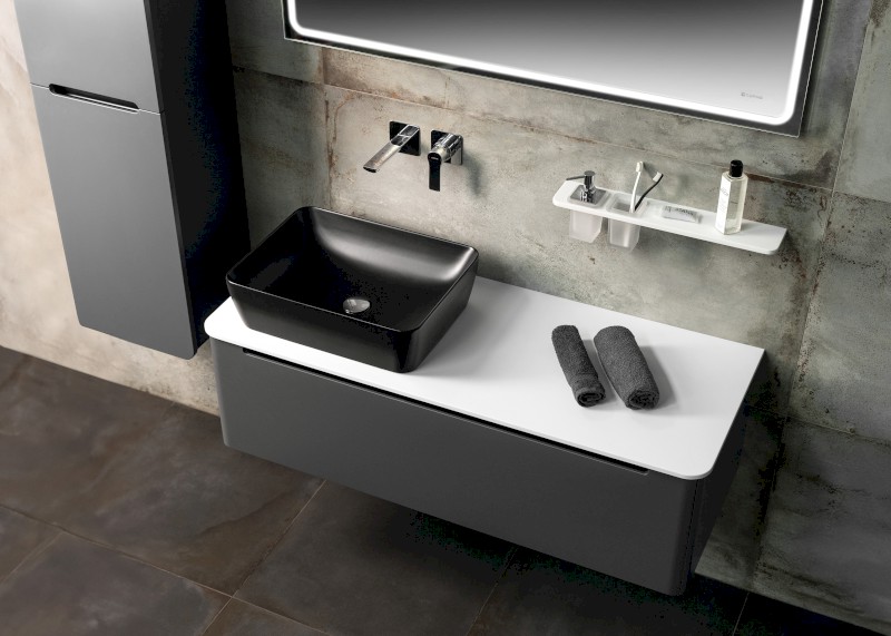 KERALA umyvadlová skříňka 140x35x47,5cm, 1x zásuvka, carina KR140-4141