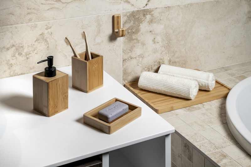 HIMALAYA miska na postavení, bambus IA0635