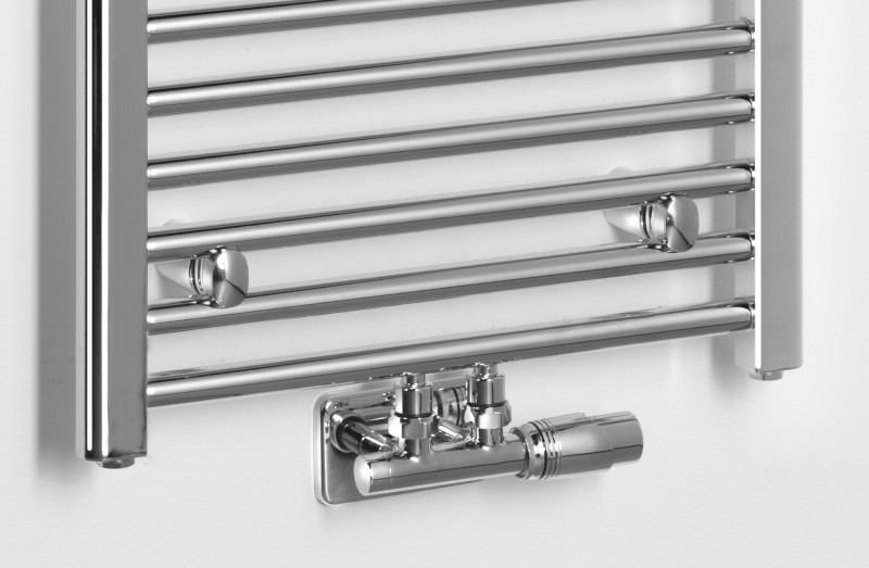 ALYA otopné těleso rovné 400x1600mm, středové připojení, chrom LLS309