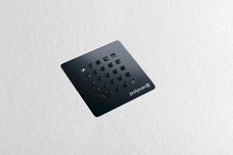 TRENECA vaničkový sifon, průměr otvoru 90mm, DN40, krytka gun metal 84999.60