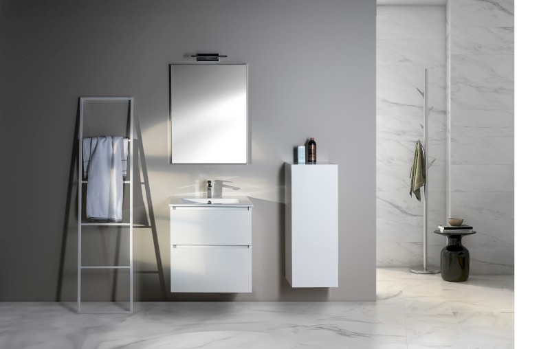 ESPACE skříňka 35x94x32cm, 1x dvířka, levá/pravá, bílá lesk ESC530-3030