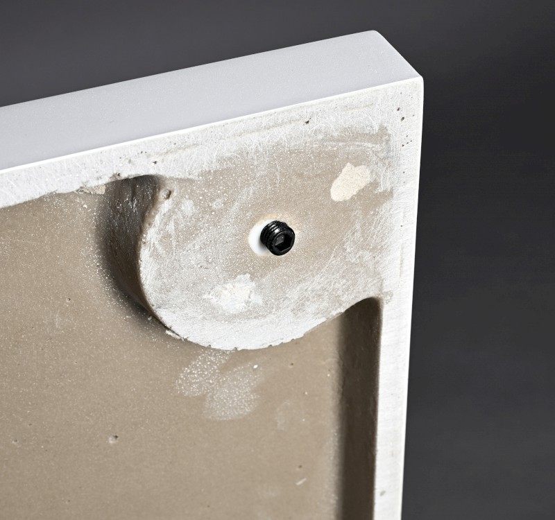 ELEA sprchová vanička litý mramor, 160x90cm, bílá PEL16090