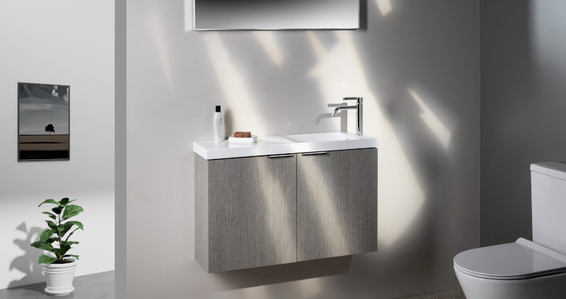 LATUS X umyvadlová skříňka 39,4x50x22cm, borovice rustik LT110-1616