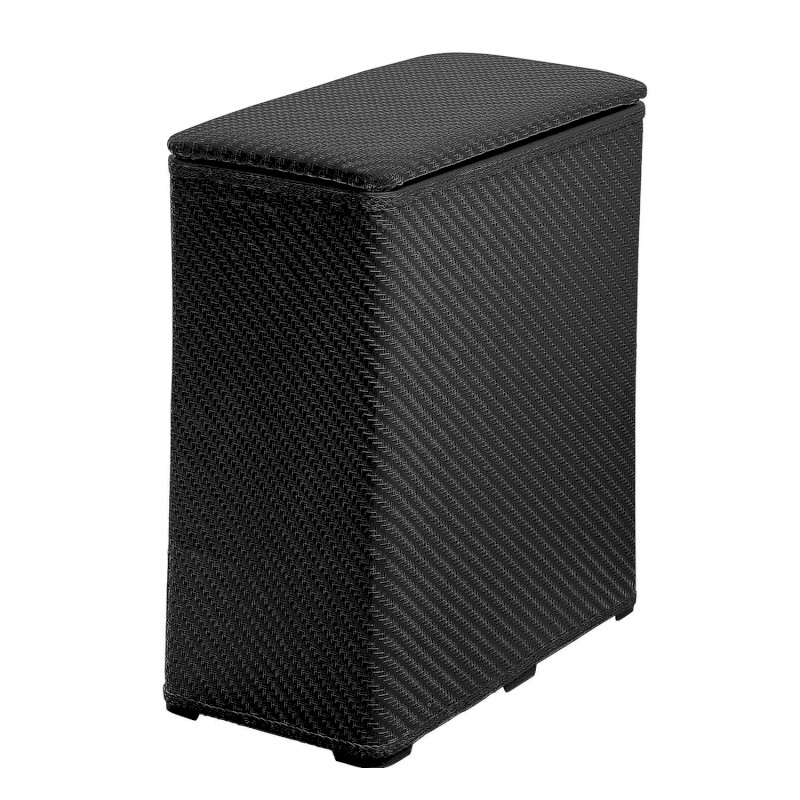 AMBROGIO koš na prádlo 50x55x28 cm, černá 203814