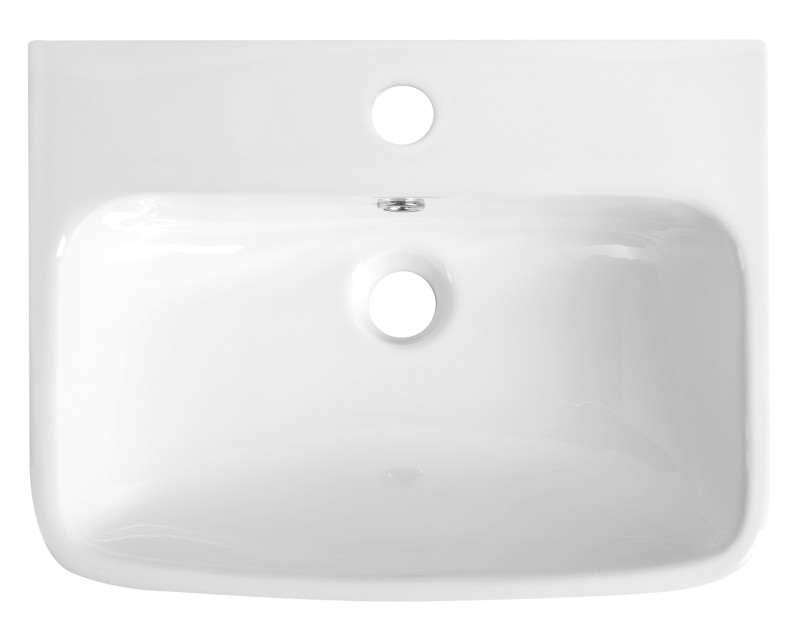 VIBRANT keramické umyvadlo 46x33cm, bílá 201.097.0