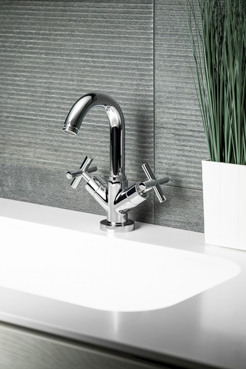 AXIA stojánková umyvadlová baterie, chrom 517/S