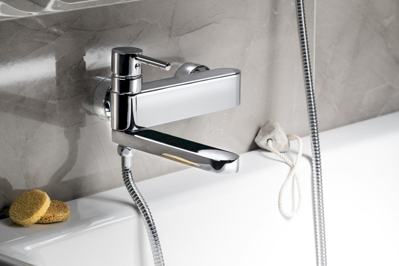 RHAPSODY nástěnná vanová baterie, otočné ramínko, chrom 5586