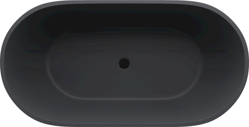 REDUTA volně stojící vana litý mramor 150x75x58cm, antracit mat 71843.51