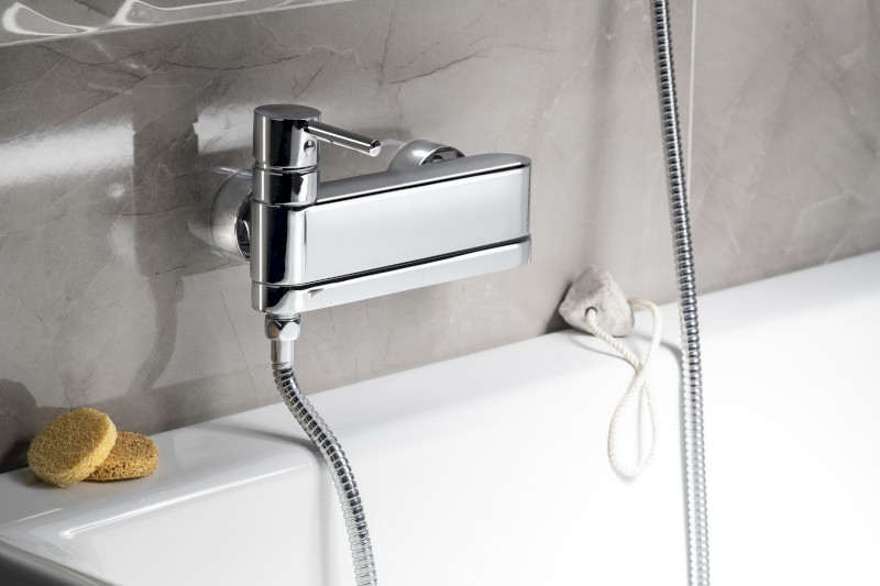 RHAPSODY nástěnná vanová baterie, otočné ramínko, chrom 5586