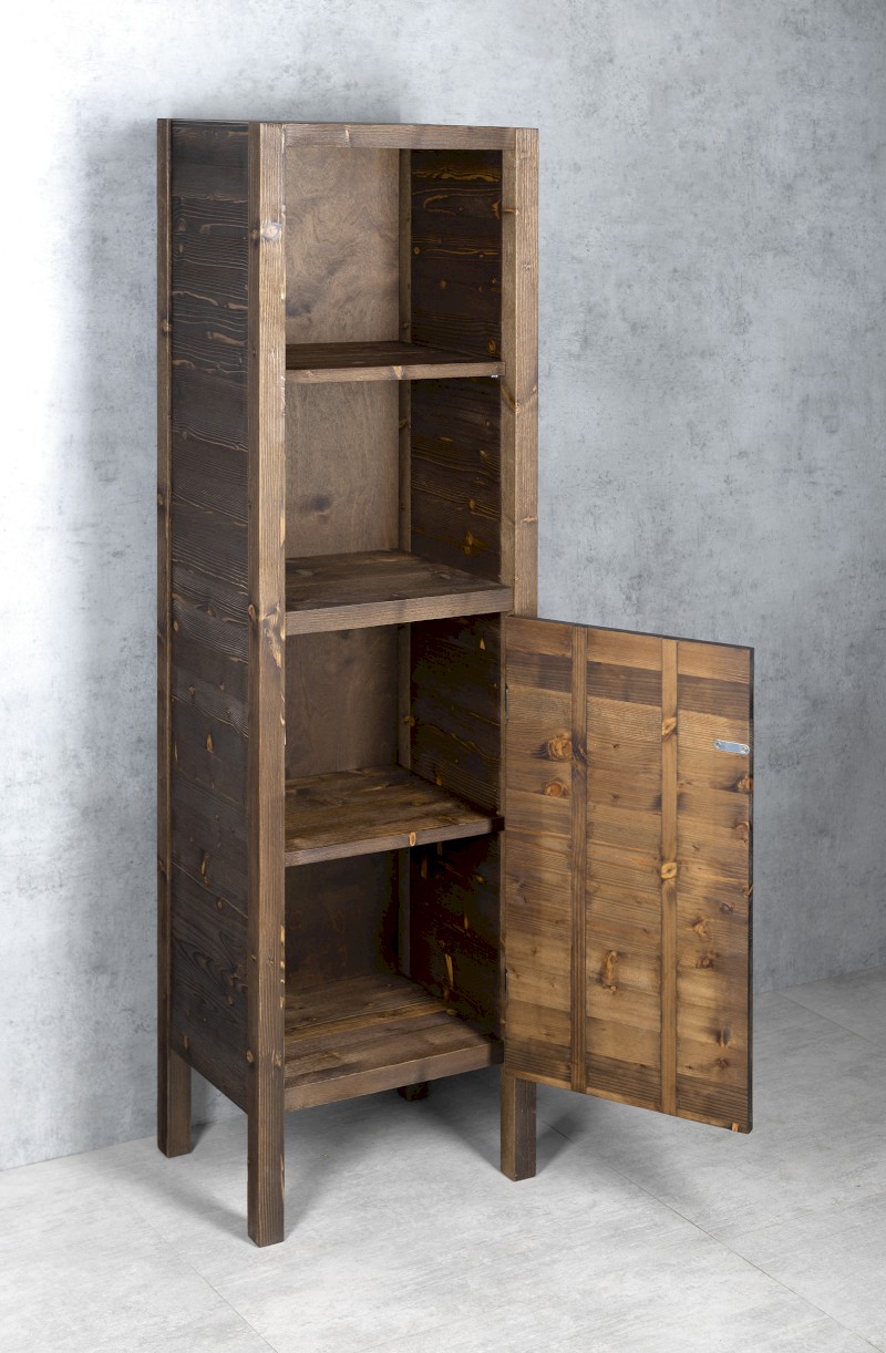 BRAND doplňková skříňka 40x140x30cm, pravá, mořený smrk BA043S