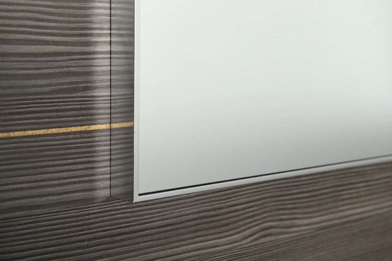 AROWANA zrcadlo v rámu 60x80cm, chrom AW6080