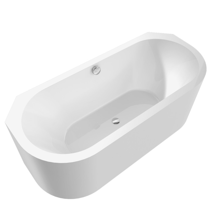 VIVA A MONOLITH rohová vana 170x75x60cm, bílá 89119MA