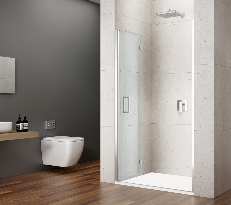 LORO sprchové dveře skládací 800mm, čiré sklo GN4580