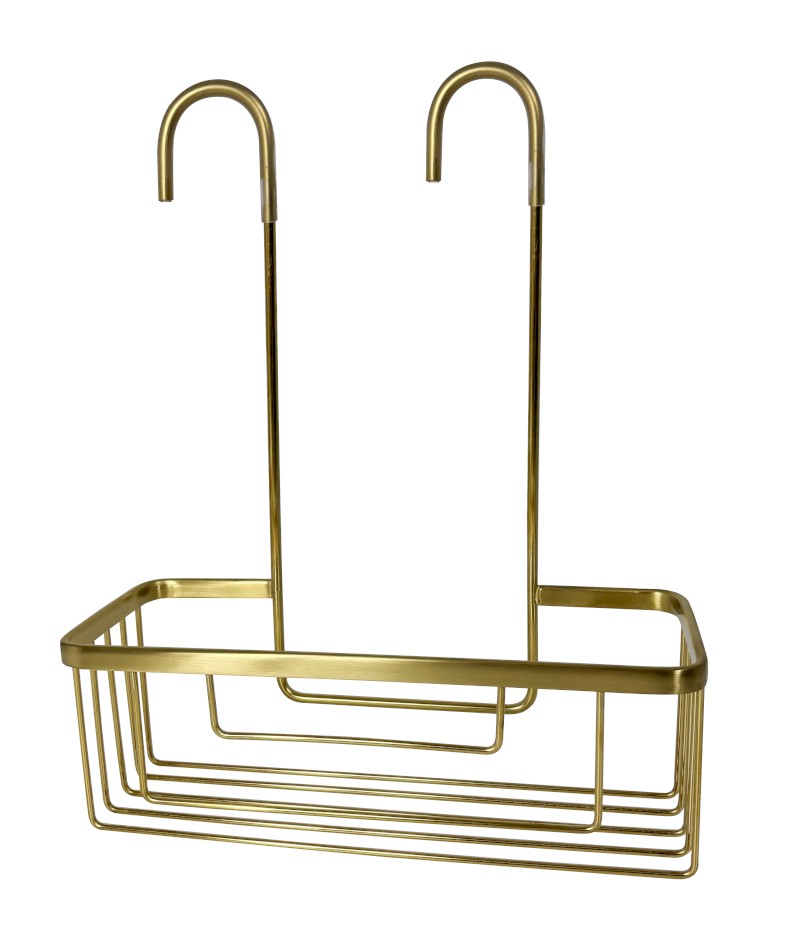 SMART police do sprchy závěsná, na baterii, 300x375x120 mm, zlato mat 248988