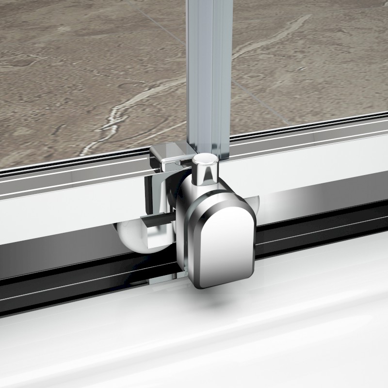 EASY čtvercová sprchová zástěna 800x800mm, čiré sklo EL5215