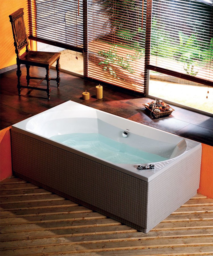 SALSA obdélníková vana 190x100x47cm, bílá 44119