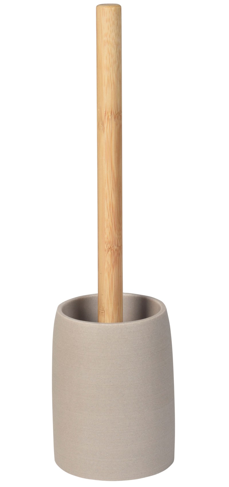 RIKO WC štětka na postavení, béžová/bambus 8578