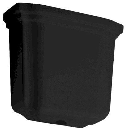 WALDORF nádržka vysoká, černá mat 418031