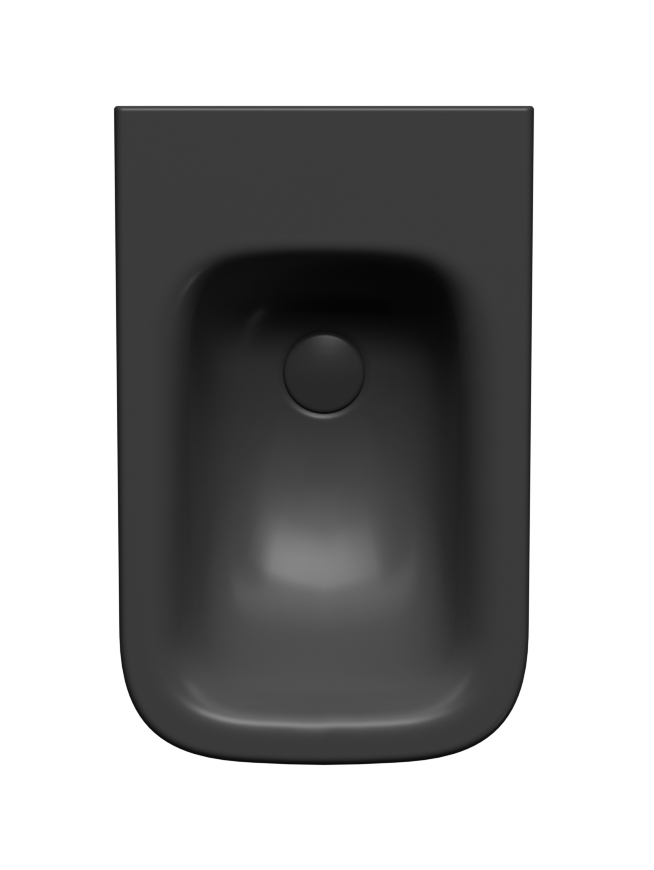 NUBES bidet závěsný 35x55cm, černá mat 9665126