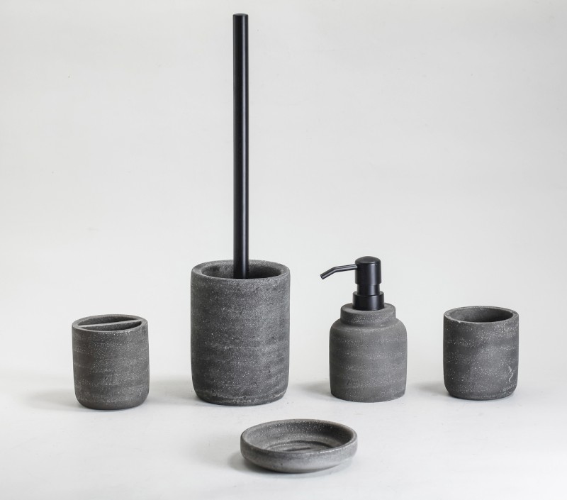 OSAKA sklenka na postavení, šedá 8654