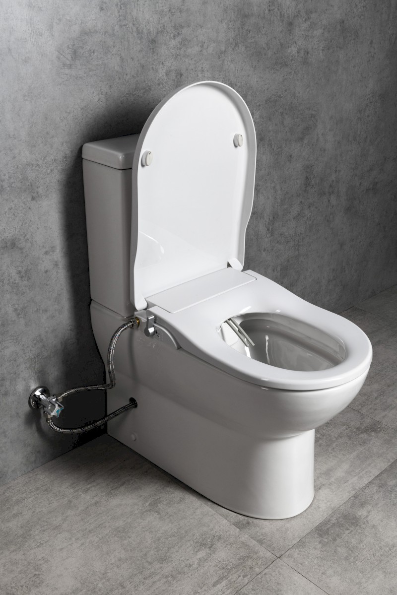 JALTA WC kombi s funkcí bidetu Clean Star,  Rimless, spodní/zadní odpad, bílá LB402-1