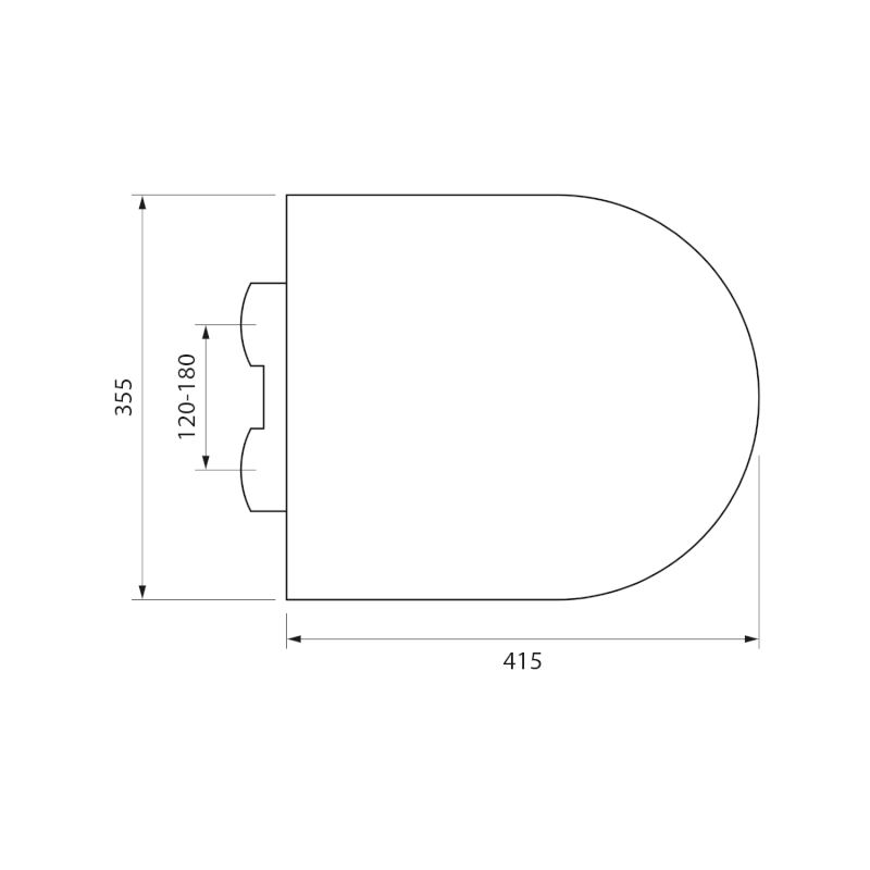 IMOGEN WC sedátko, SLIM, Soft Close, bílá 201.509.4