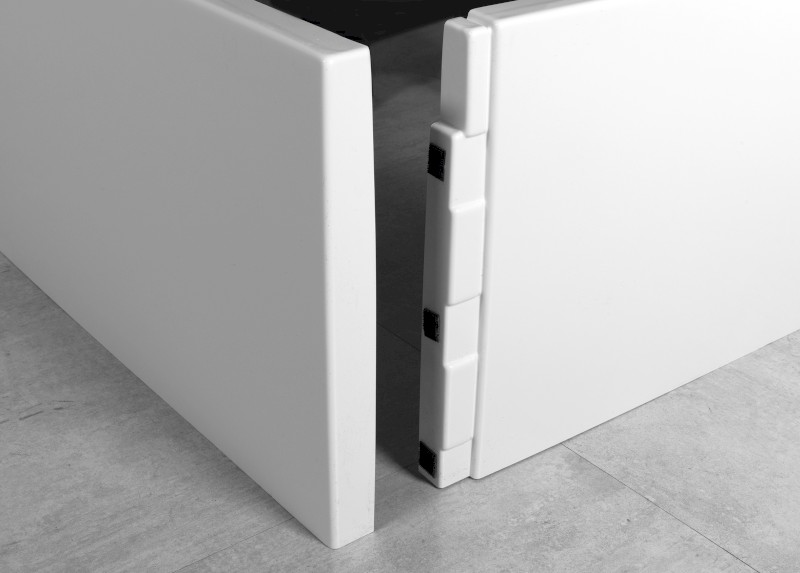 CARMEN panel rohový, 90x90x42cm, levý 30328