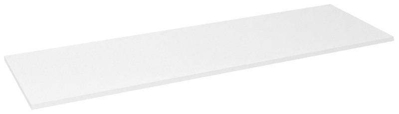 EZARA deska DTDL 141,6x1,8x47cm, bílá lesk EZD141-3030