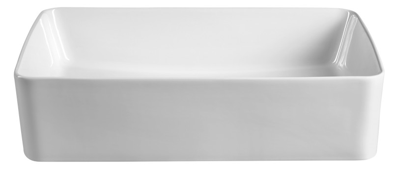 Keramické umyvadlo na desku, 54x33cm, bílá 54331