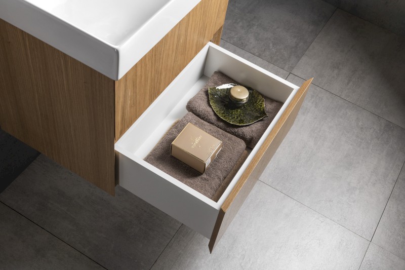 FILENA umyvadlová skříňka 57x51,5x43cm, dub FID1260D