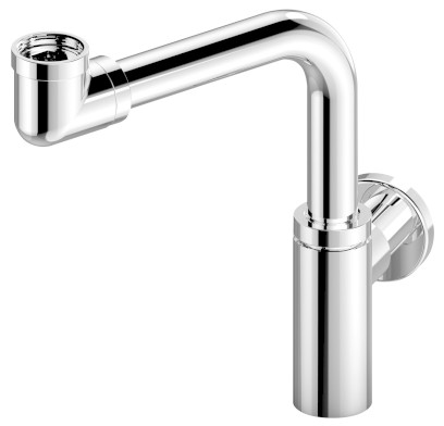 Umyvadlový sifon šetřící místo, 5/4