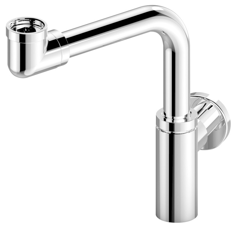 Umyvadlový sifon šetřící místo, 5/4