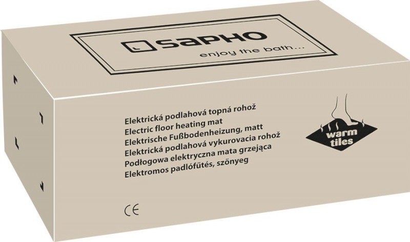 WARM TILES topná rohož do koupelny 3,0m2, 500W WTM30
