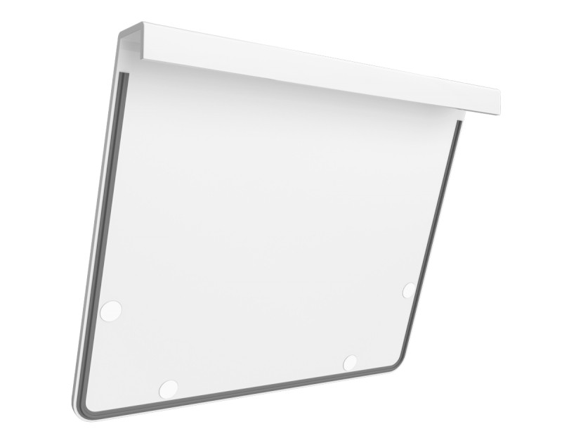 PORTAS L asymetrická vana s dvířky, 180x75x60cm, bílá 75551