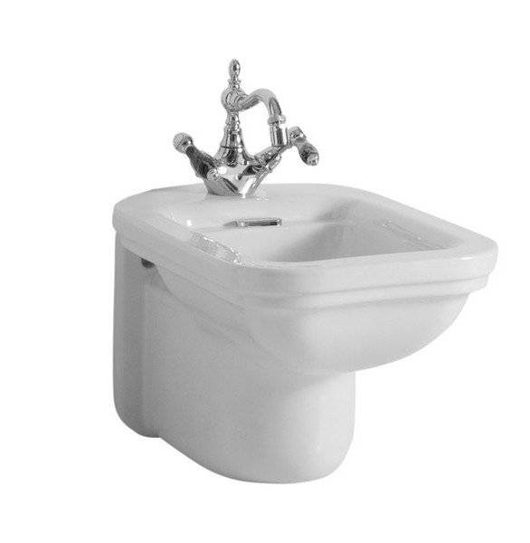 WALDORF bidet závěsný 37x55cm, bílá 4125K1