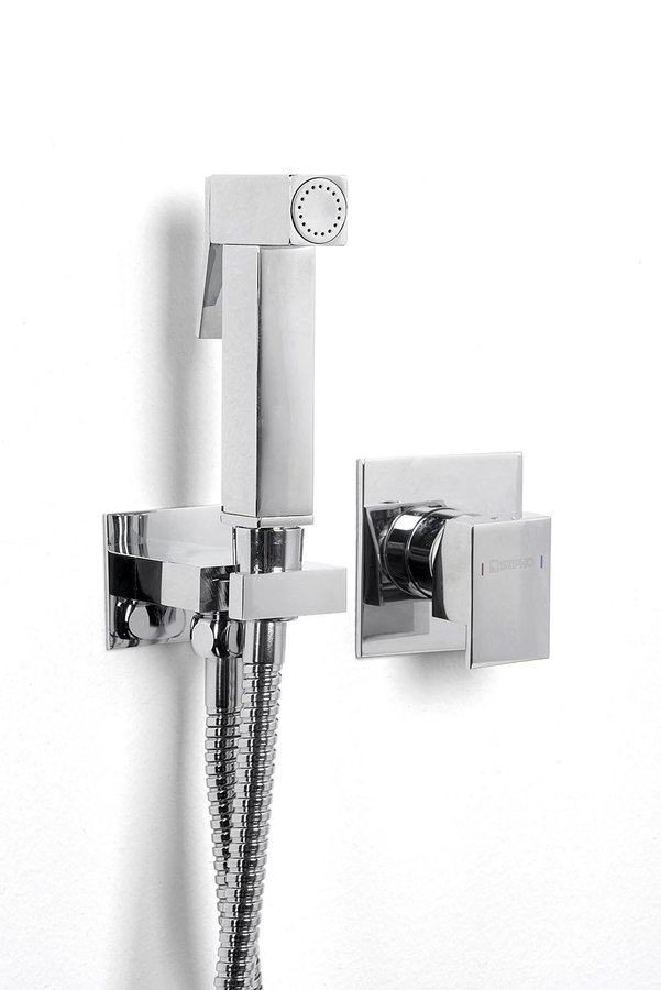 SPECTRE podomítková bidetová baterie, 1 výstup, chrom 1102-40